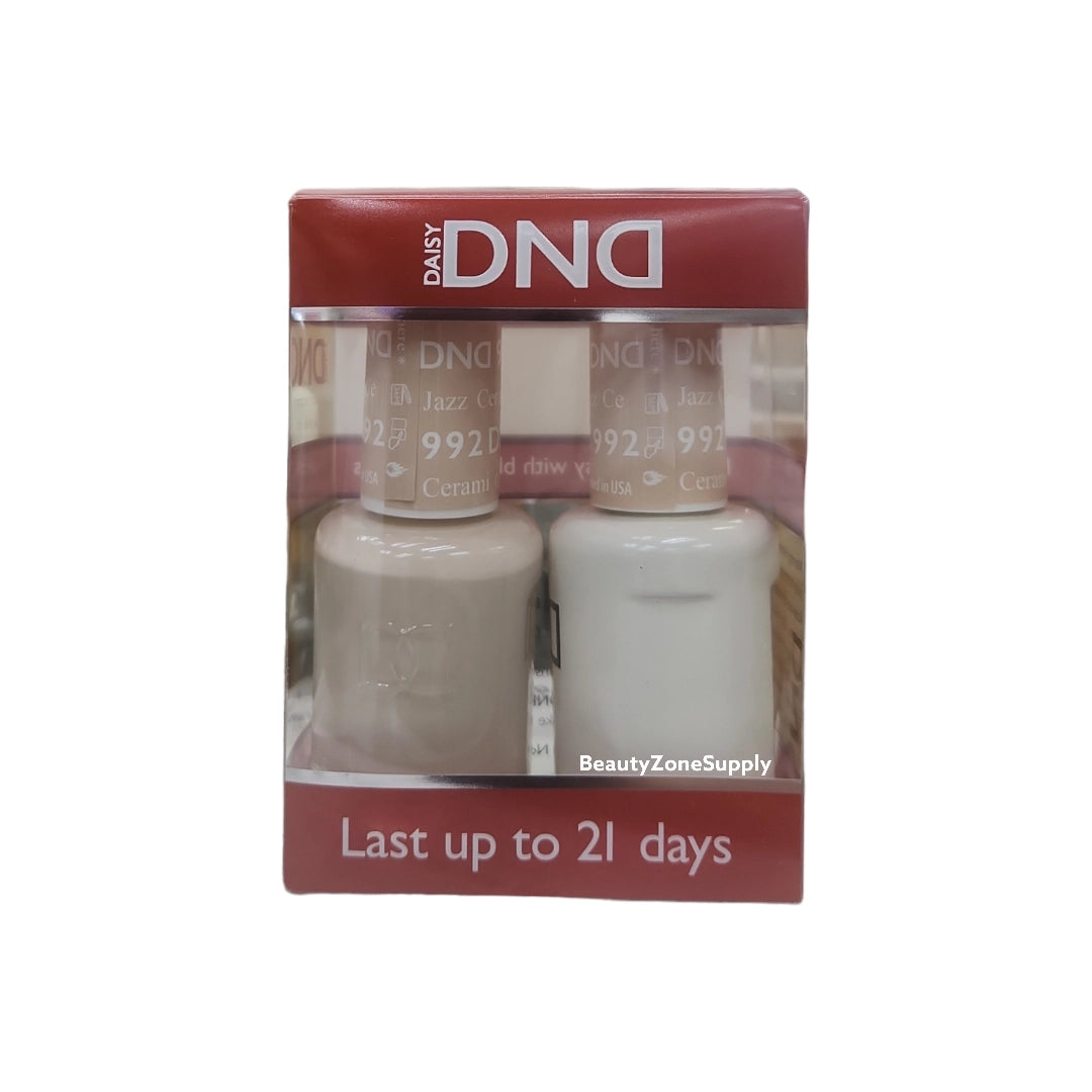 DND Duo Gel & Lacquer Ceramic Jazz #992