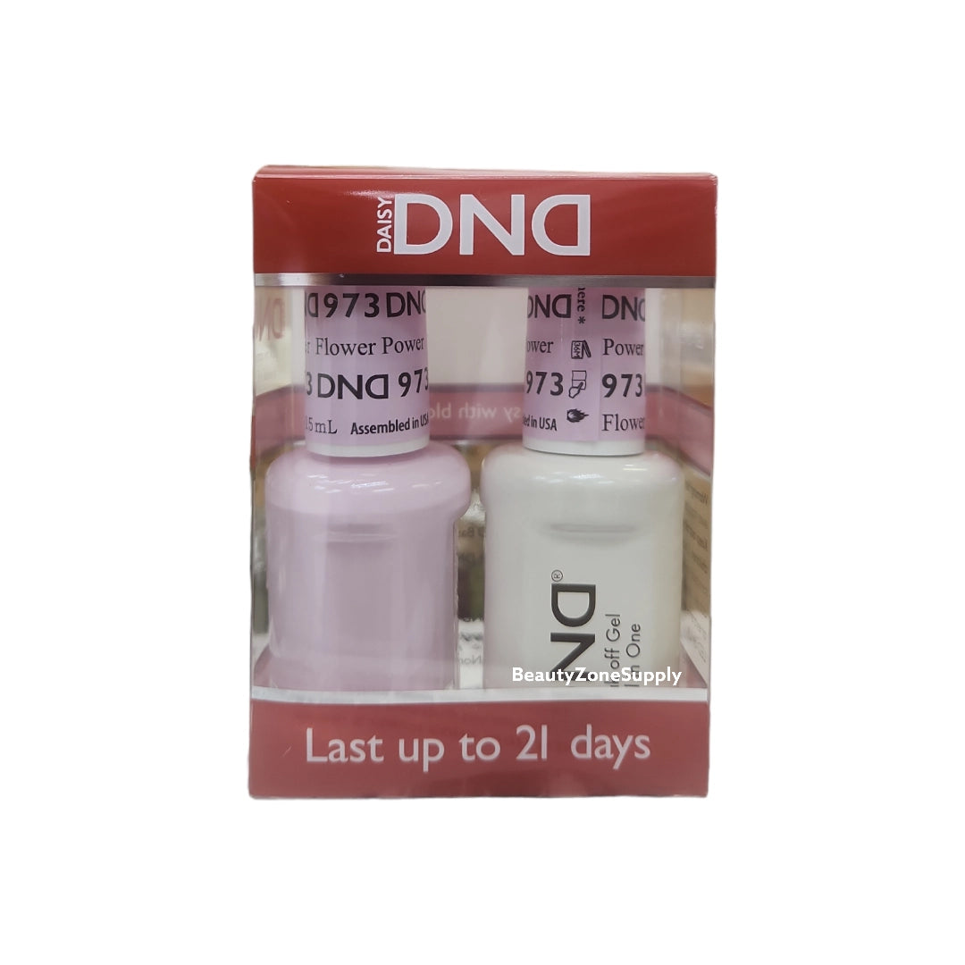 DND Duo Gel & Lacquer Flower Power #973
