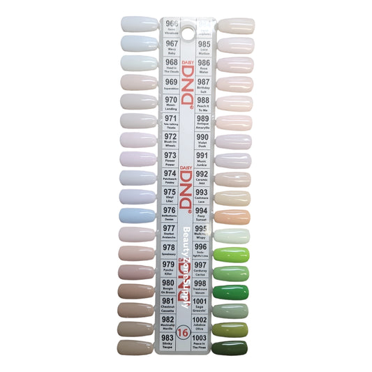 DND Duo Gel & Lacquer Boogle On brown #980