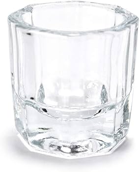 Dappen Dish Glass Clear (No Lid) - BeautyzoneNailSupply