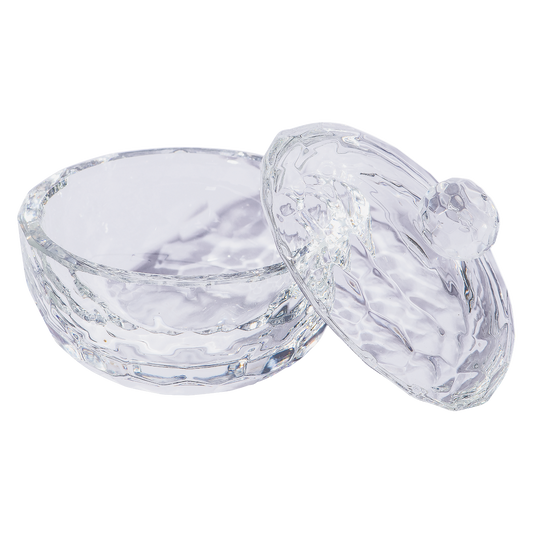 Deluxe Glass Jar with Lid, Round, 40 mL #DL-C246