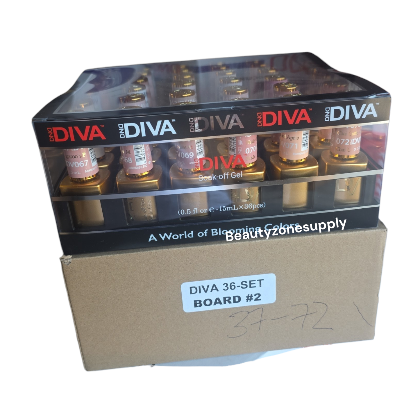 Diva Gel Board Set 36 bottle #2