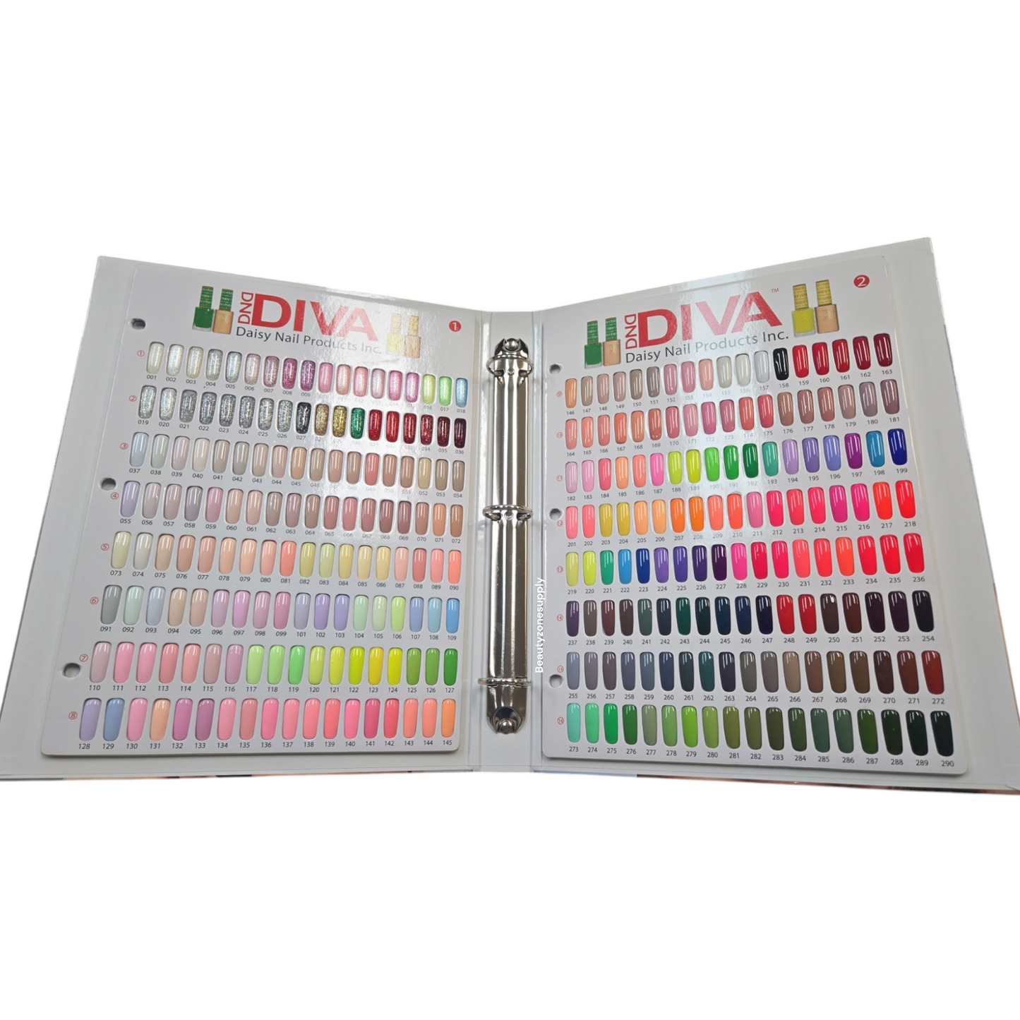 Diva Duo Color Swatches Catalog 2 pages 290 colors