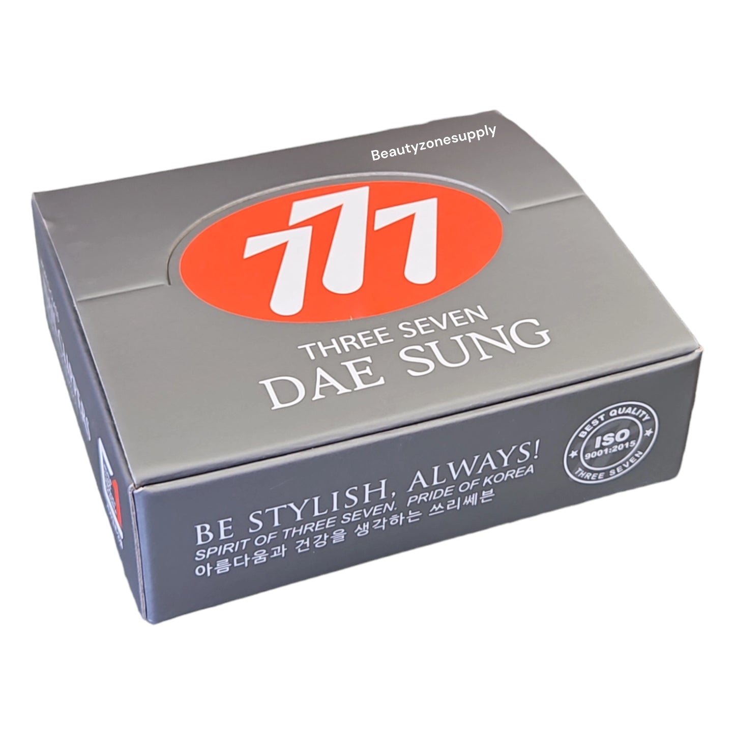 Diva Three Seven (777) Nail Clipper Stainless Steel Box 12 pcs Silver