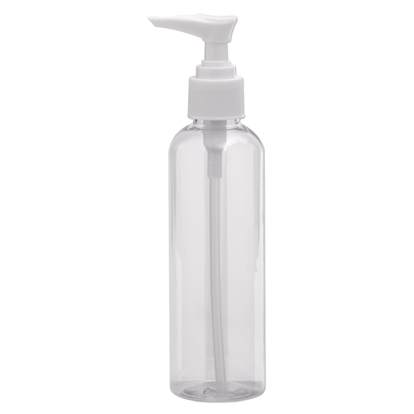 Empty Bottle Clear dispenser with Pump 7 oz B33
