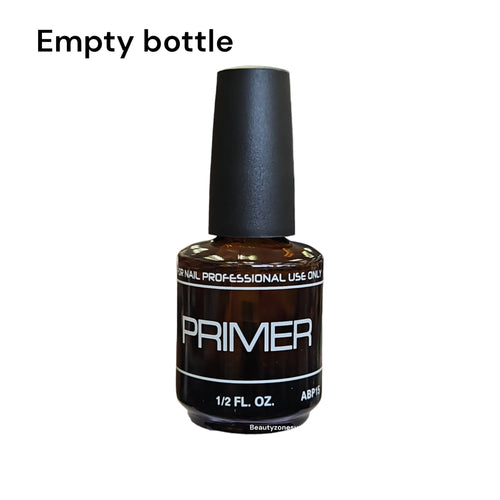 Empty Nail Bottle UV Dark 0.5 oz PRIMER