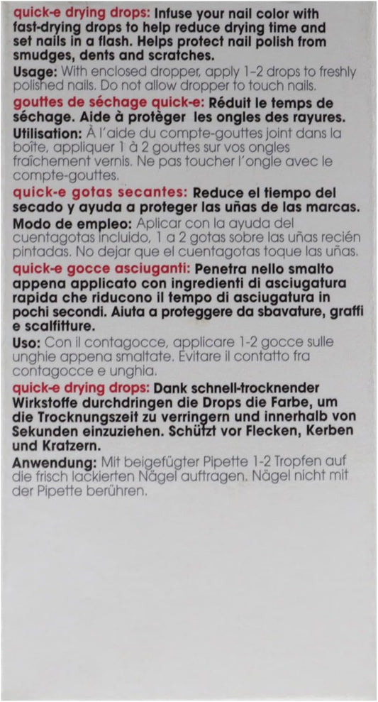 Essie quick e drying drops 0.5 oz #1330