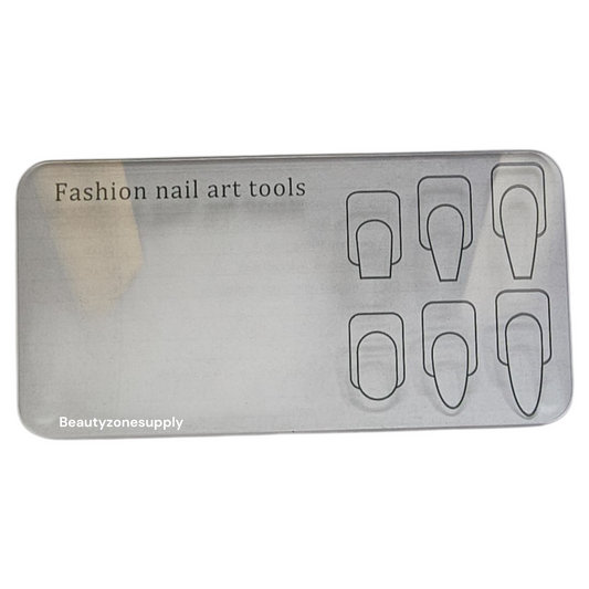 Fashion nail art tool Mix pallet Clear Thick