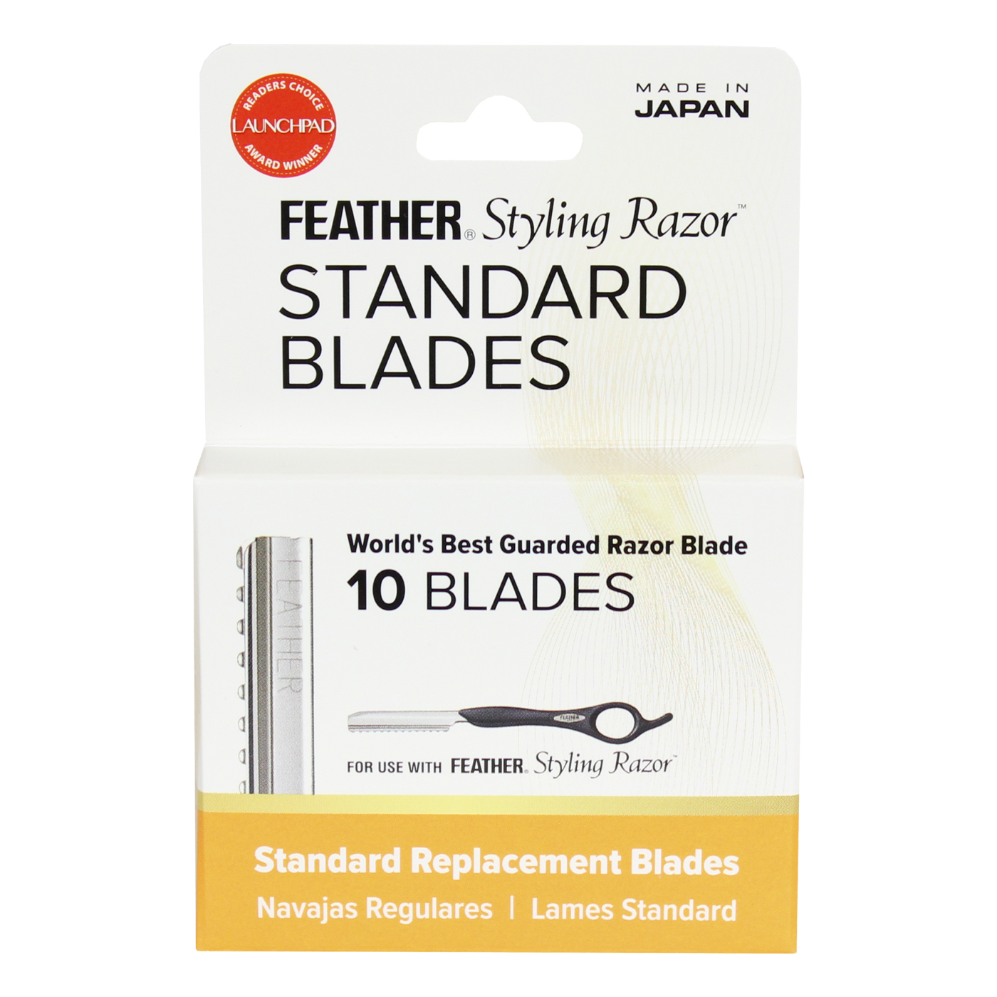 Feather Standard Replacement Blades - 10 Pack #F120100