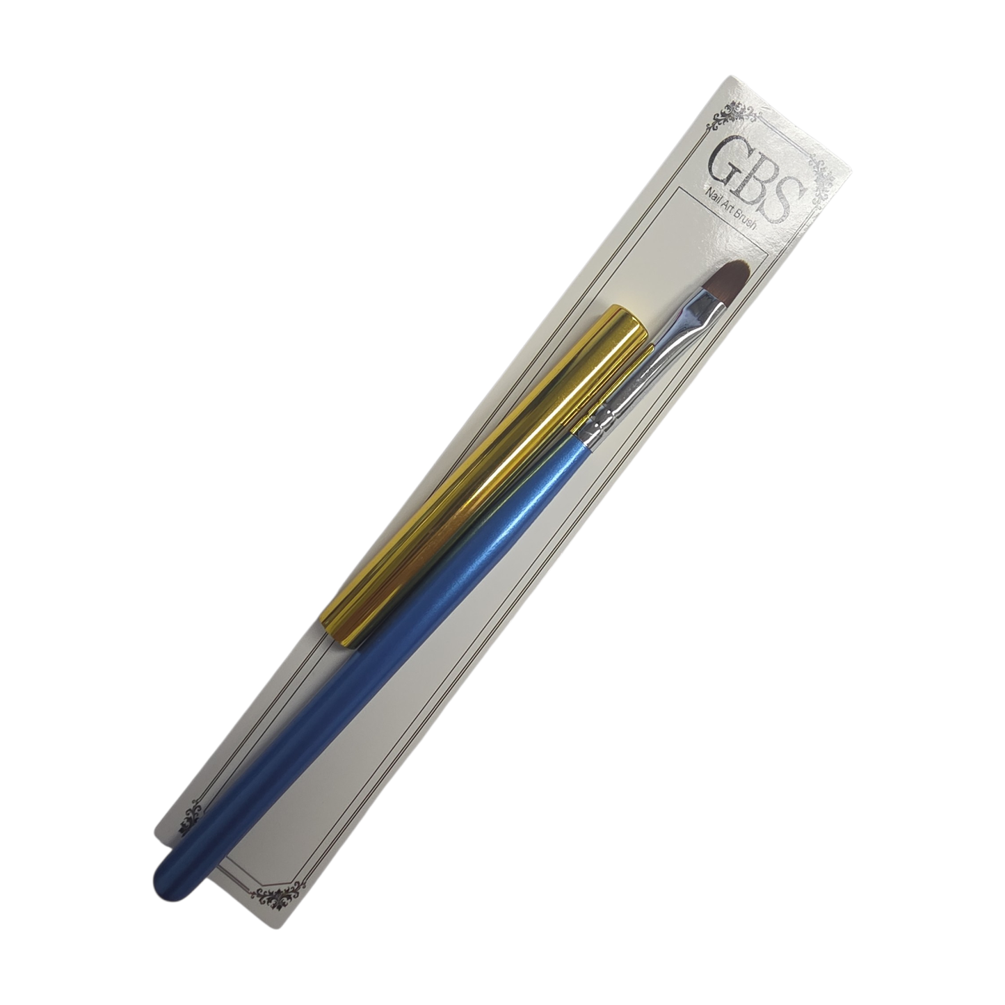 GBS Nail Art Brush #11 Oval With Cap