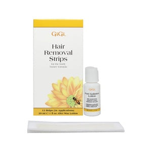 GIGI Hair Removal Strips for Face 12 Strips #0670