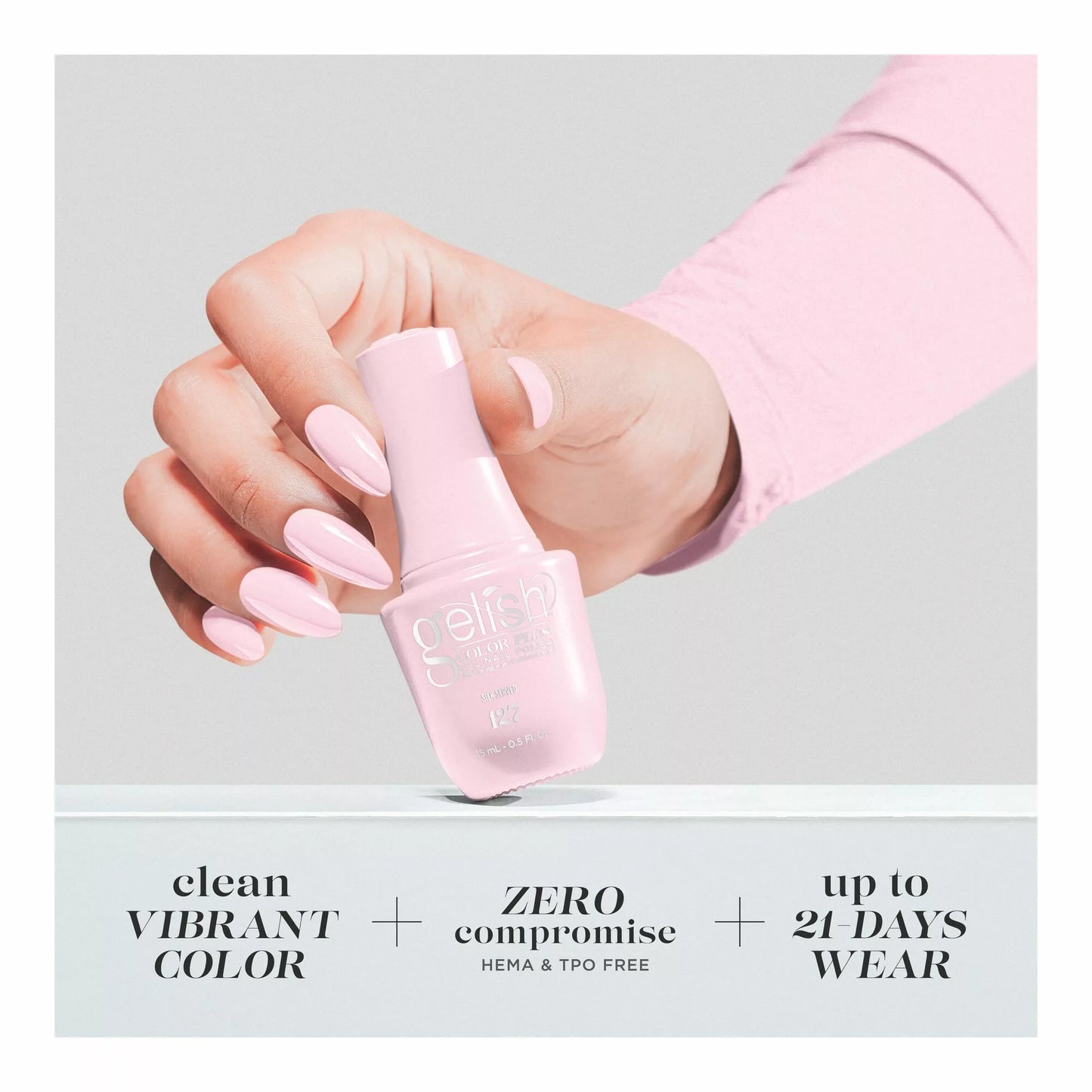 Gelish Color Plus Gel Color 127 Silk Served 0.5 fl oz #1510127