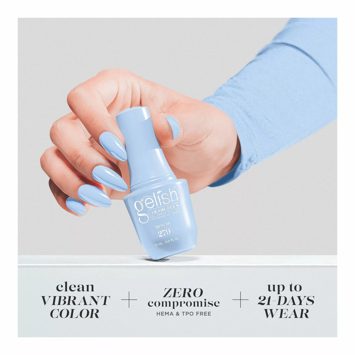 Gelish Color Plus Gel Color 279 Talk That Talk 0.5 fl oz #1510279
