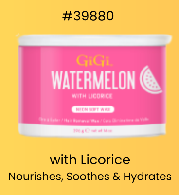 GiGi Wax Can Neon Soft Wax Watermelon 14 oz #39880