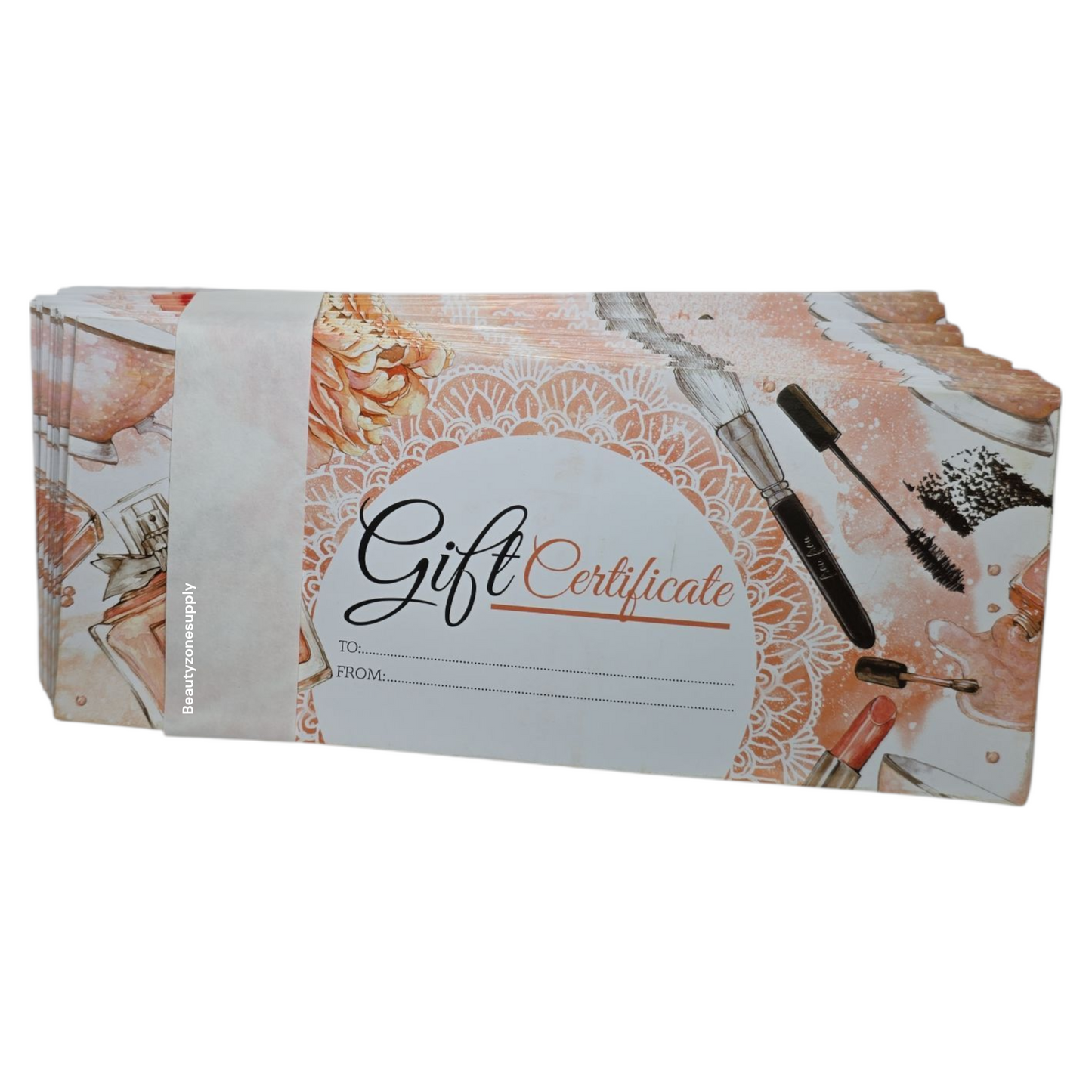 Gift Certificate with Pen & Envelope – 50 Pack (GC-O-EP)