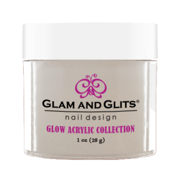 Glam & Glits Glow In The Dark Acrylic (Cream) 1 oz Illuminate My Love - GL2001