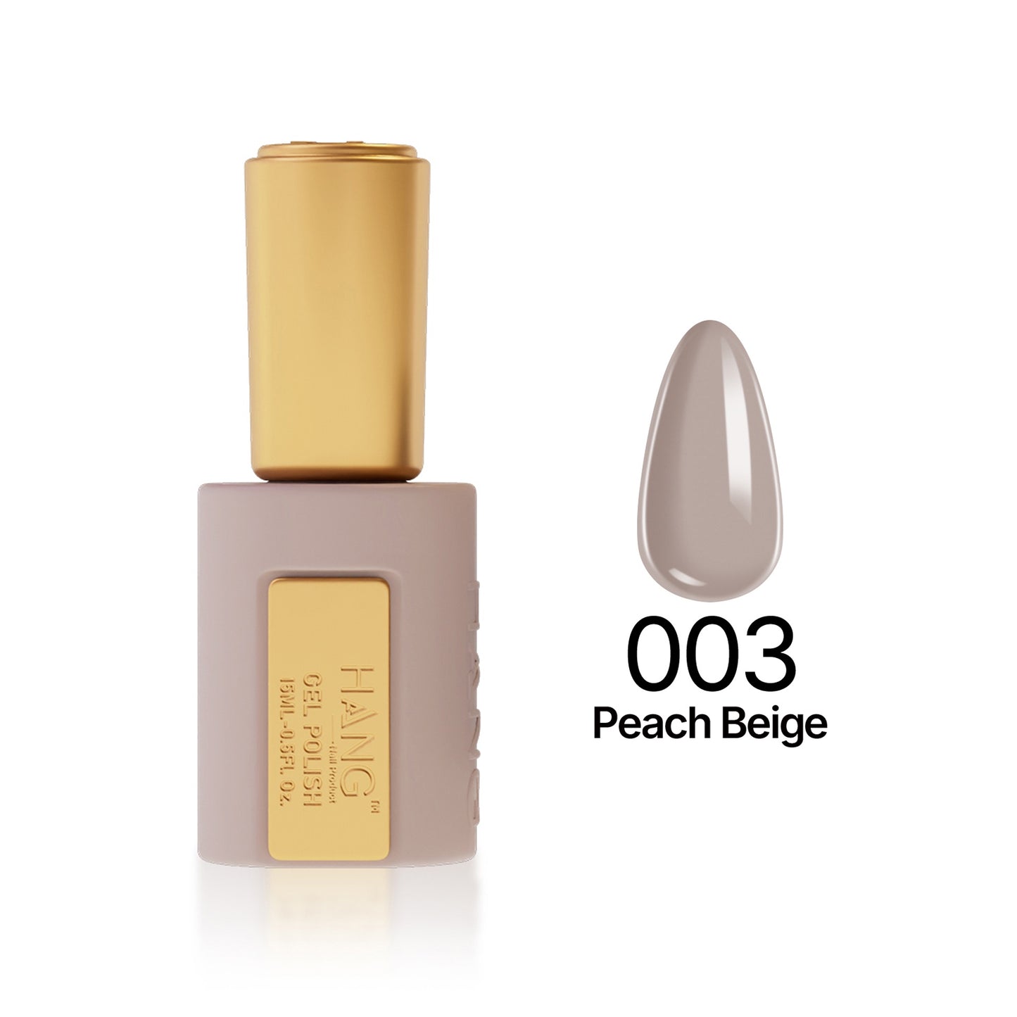 Hang 4 in 1 Gel Premium 003 Peach Beige – 0.5 oz