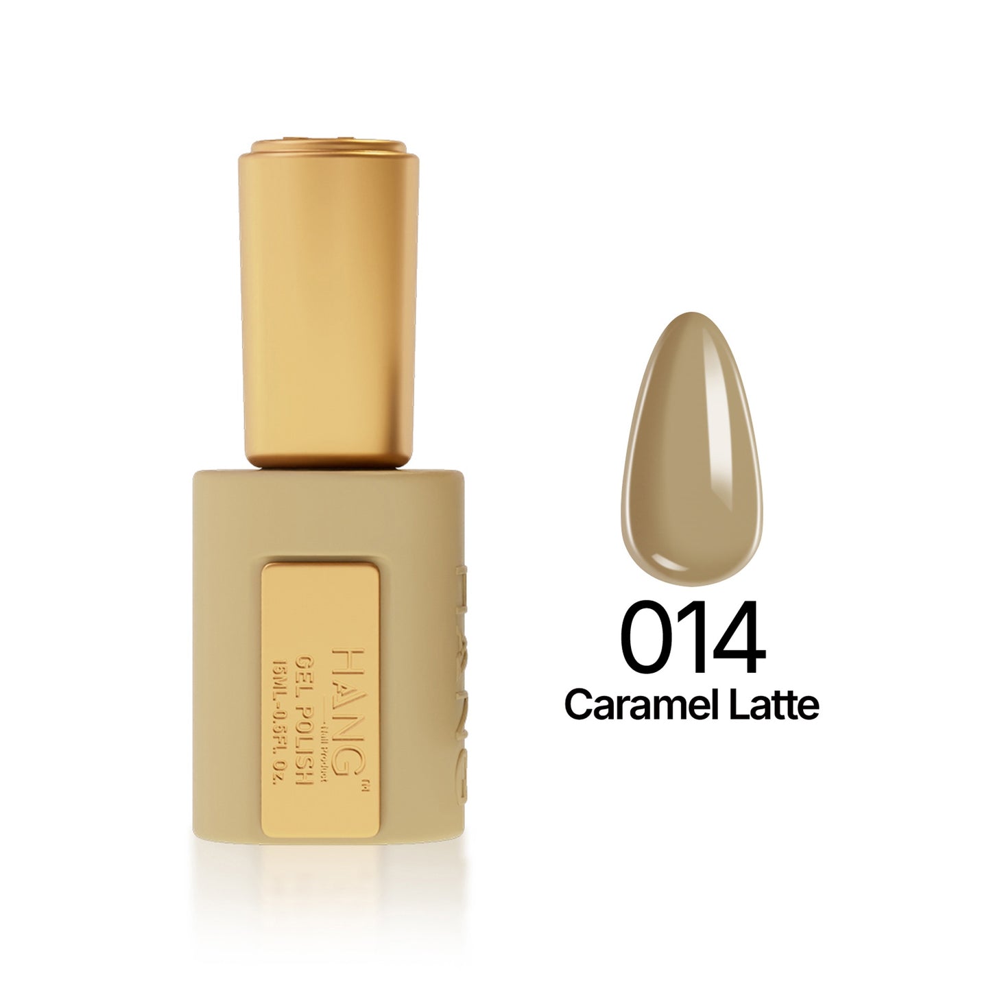 Hang 4 in 1 Gel Premium 014 Caramel Latte – 0.5 oz