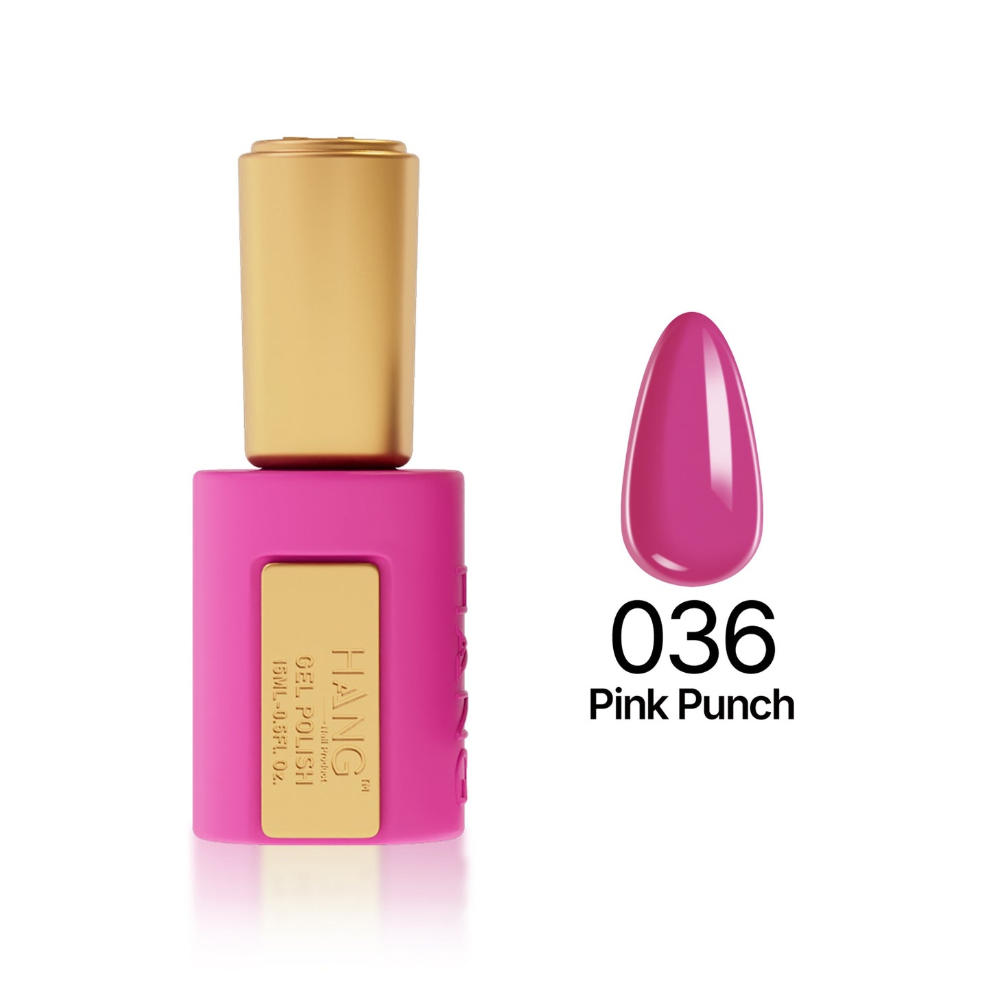 Hang 4 in 1 Gel Premium 036 Pink Punch– 0.5 oz