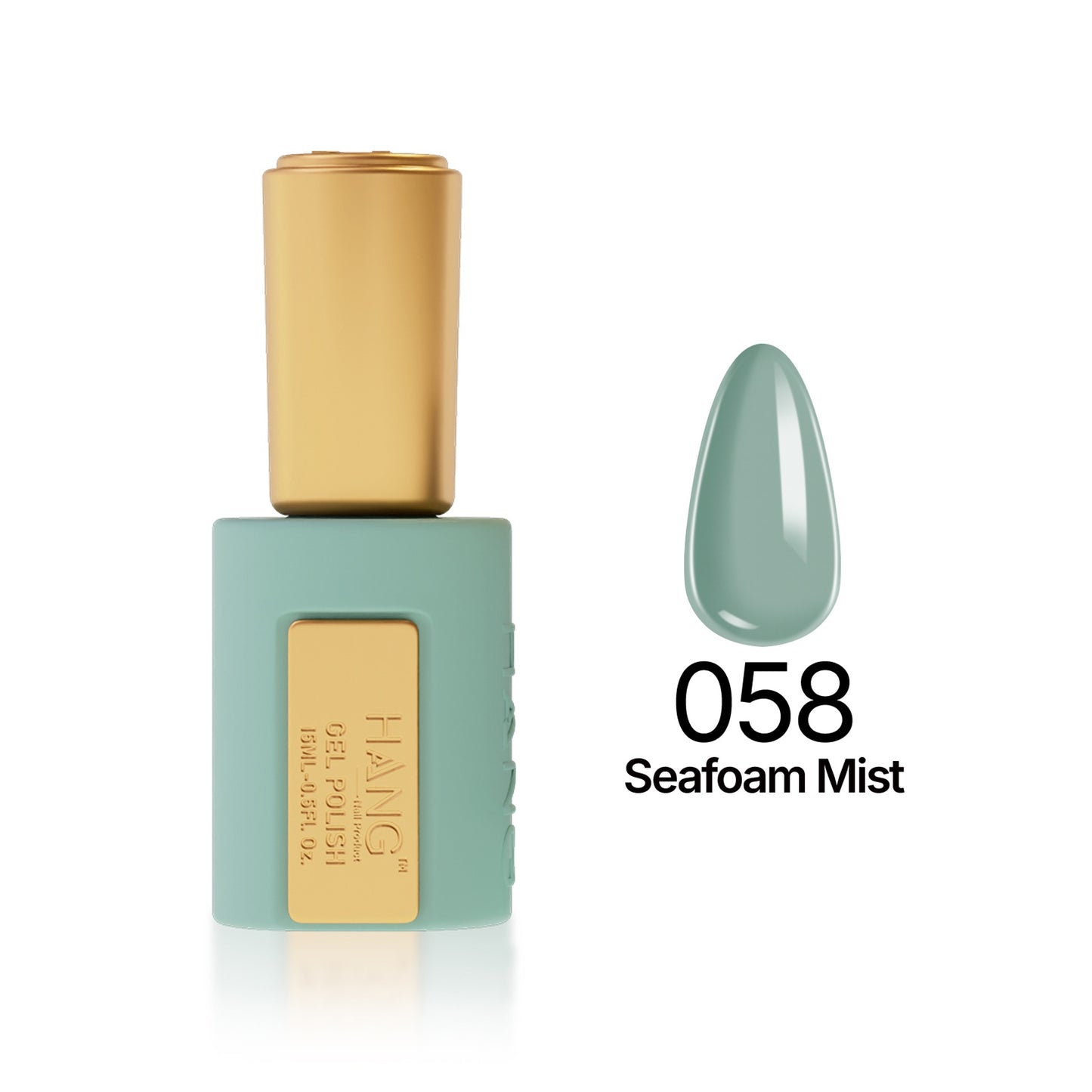 Hang 4 in 1 Gel Premium 058 Seafoam Mist– 0.5 oz