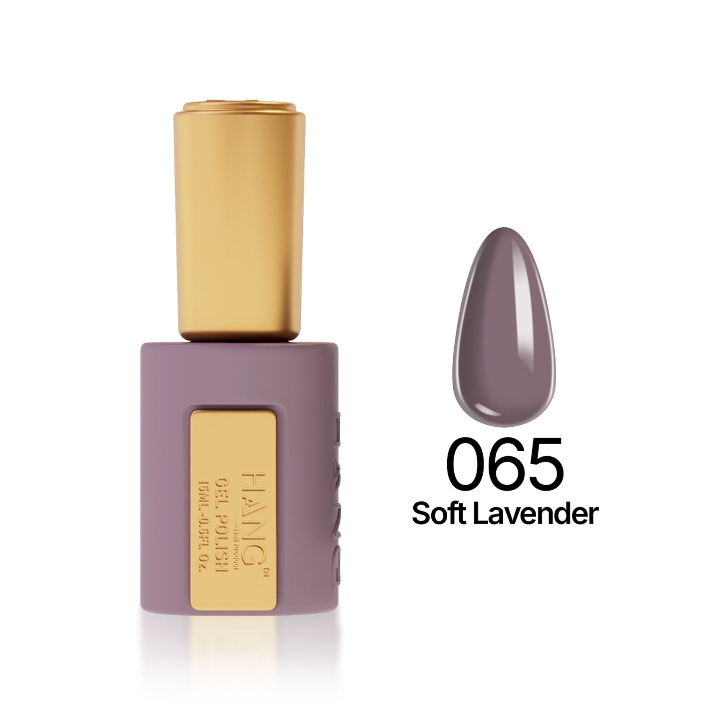 Hang 4 in 1 Gel Premium 065 Soft Lavender– 0.5 oz