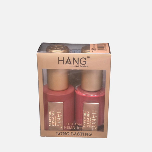 Beauty Zone Nail Supply Hang 4 in 1 Winter Lights Collection 181 Wine Eclipse gel polish duo set in wine red