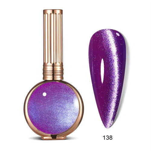 Hang Pure Soak-Off Gel Neon Cat Eye Color #138