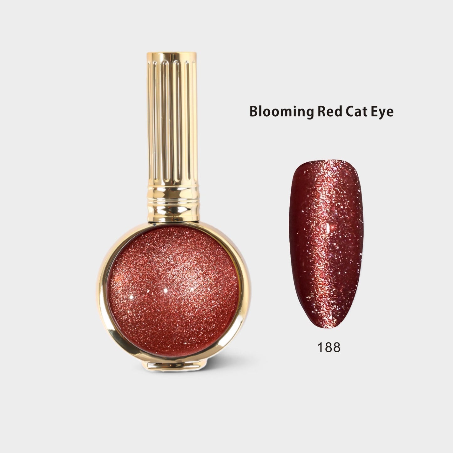 Hang Pure Soak of Gel Blooming Red Cat Eye Color #188