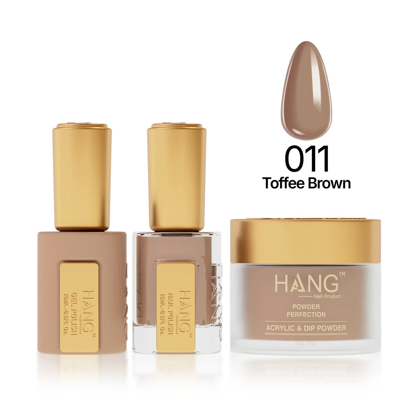 Hang 4 in 1 Premium 011 Toffee Brown