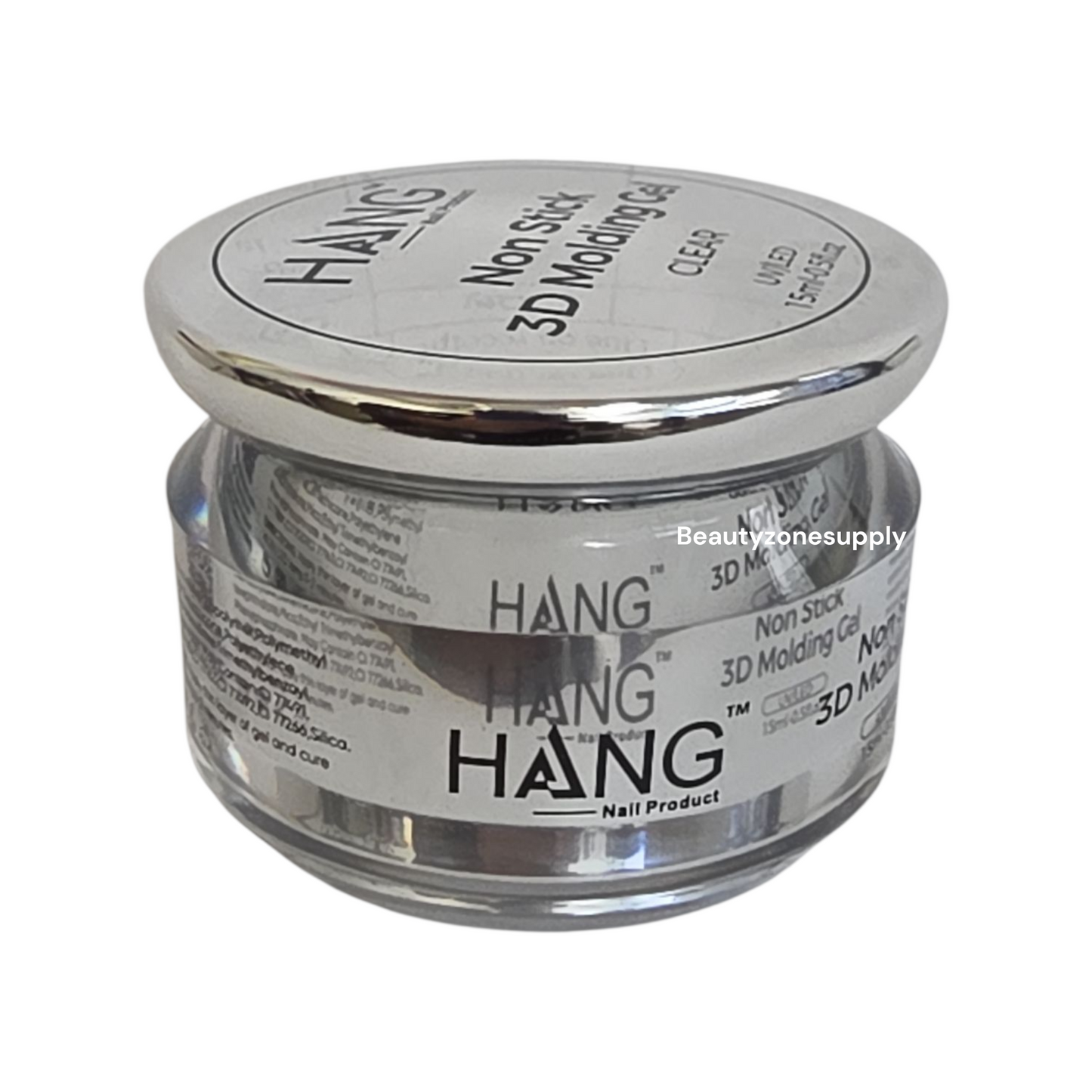 Hang Non Stick 3D Molding Gel UV/LED Clear 15 mL 0.5 fl oz