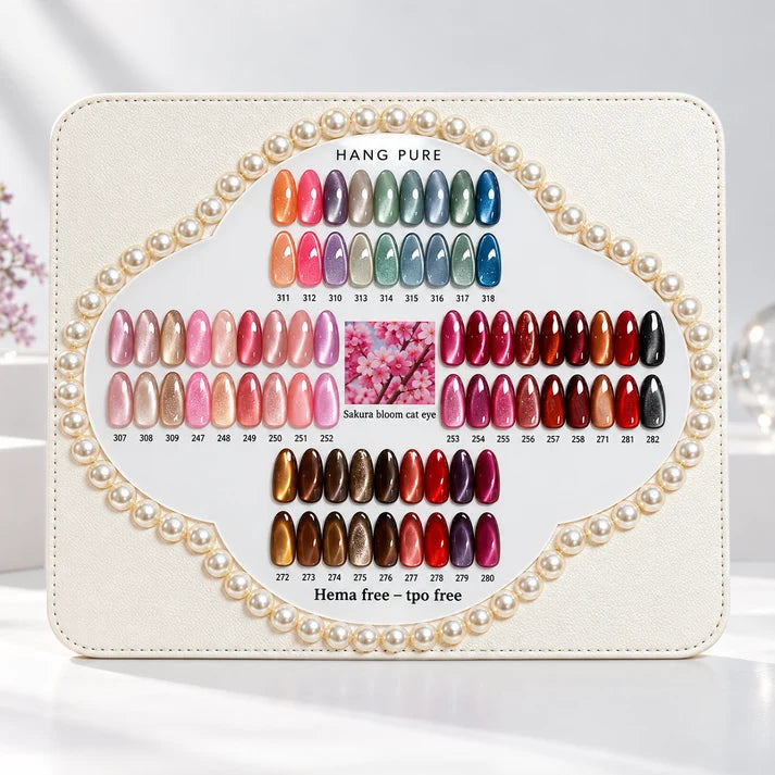 Hang Pure Soak of Gel Sakura Bloom Cat Eye Collection 36 Colors