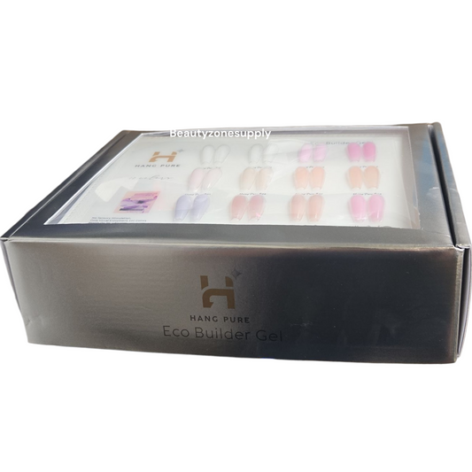 Hang Eco Builder Gel 12 Color 15g in Jar Set