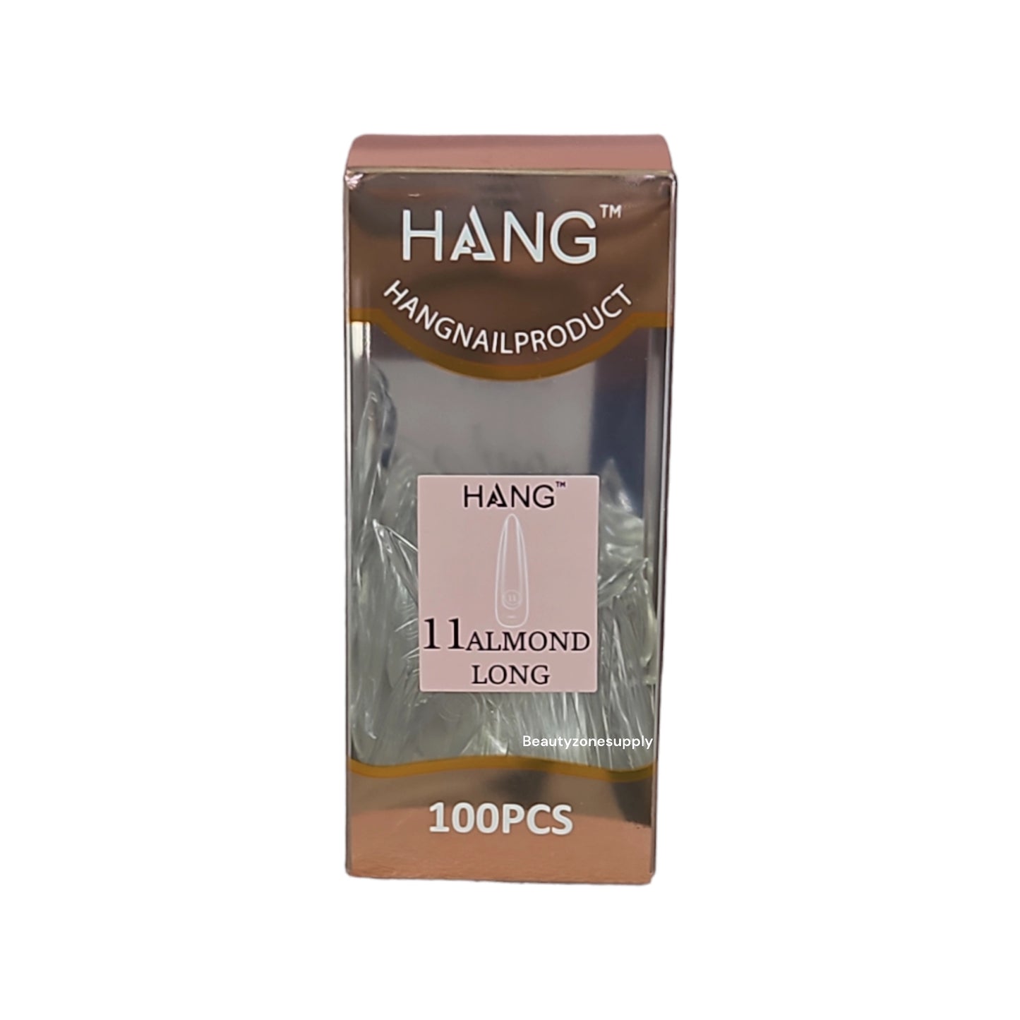 Hang Gel x Tips Premium 100 pc Refill Box Almond Long