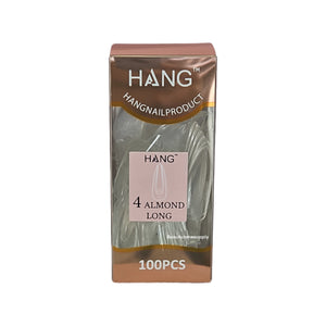 Hang Gel x Tips Premium 100 pc Refill Box Almond Long