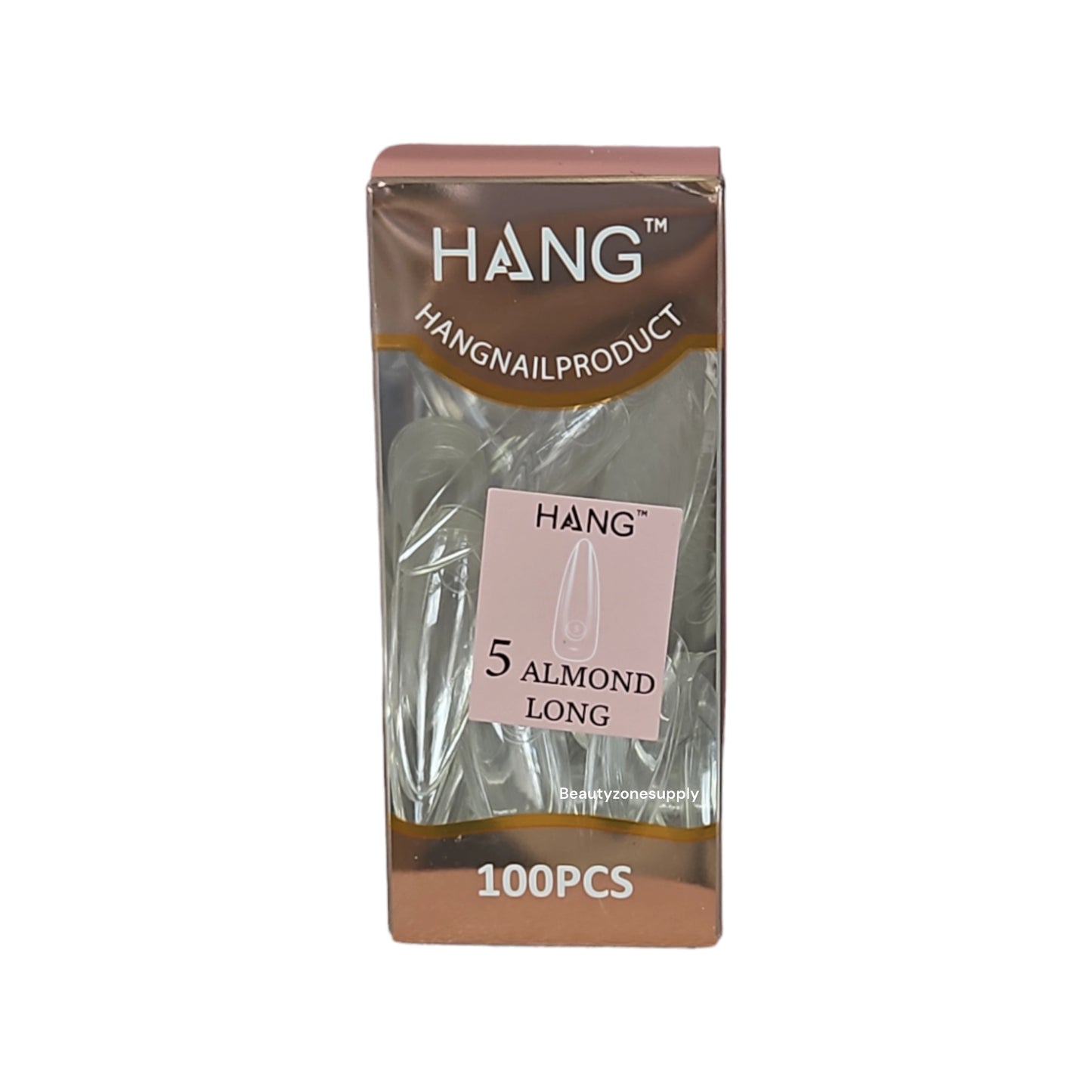 Hang Gel x Tips Premium 100 pc Refill Box Almond Long