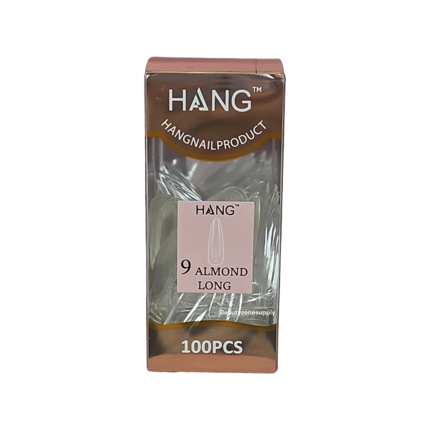 Hang Gel x Tips Premium 100 pc Refill Box Almond Long