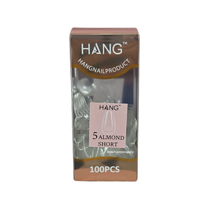 Hang Gel x Tips Premium 100 pc Refill Box Almond Short