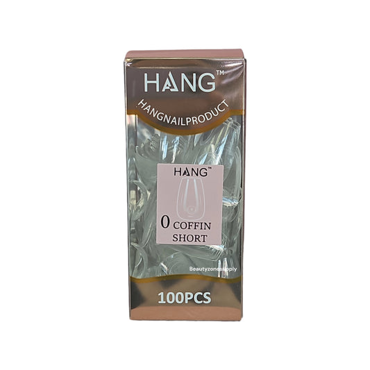 Hang Gel x Tips Premium 100 pc Refill Box Coffin Short