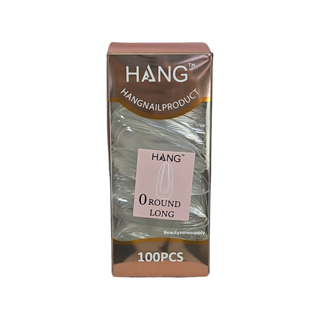 Hang Gel x Tips Premium 100 pc Refill Box Round Long