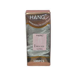 Hang Gel x Tips Premium 100 pc Refill Box Round Long