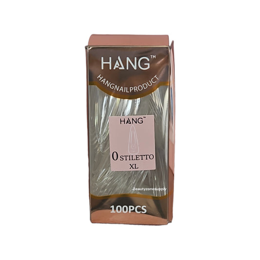 Hang Gel x Tips Premium 100 pc Refill Box Stiletto XLong