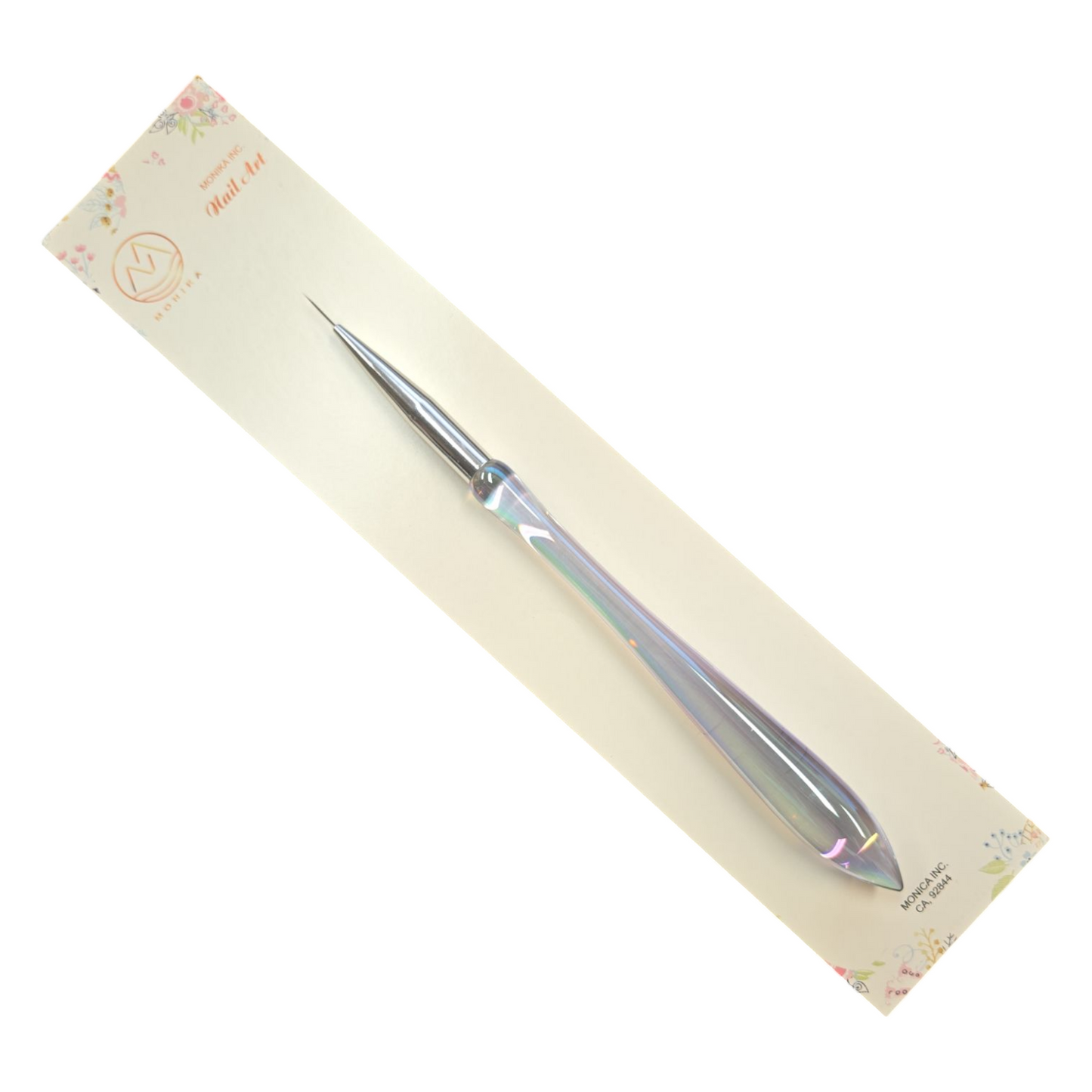 Hang Nail Art Brush Design Gel plastic handle