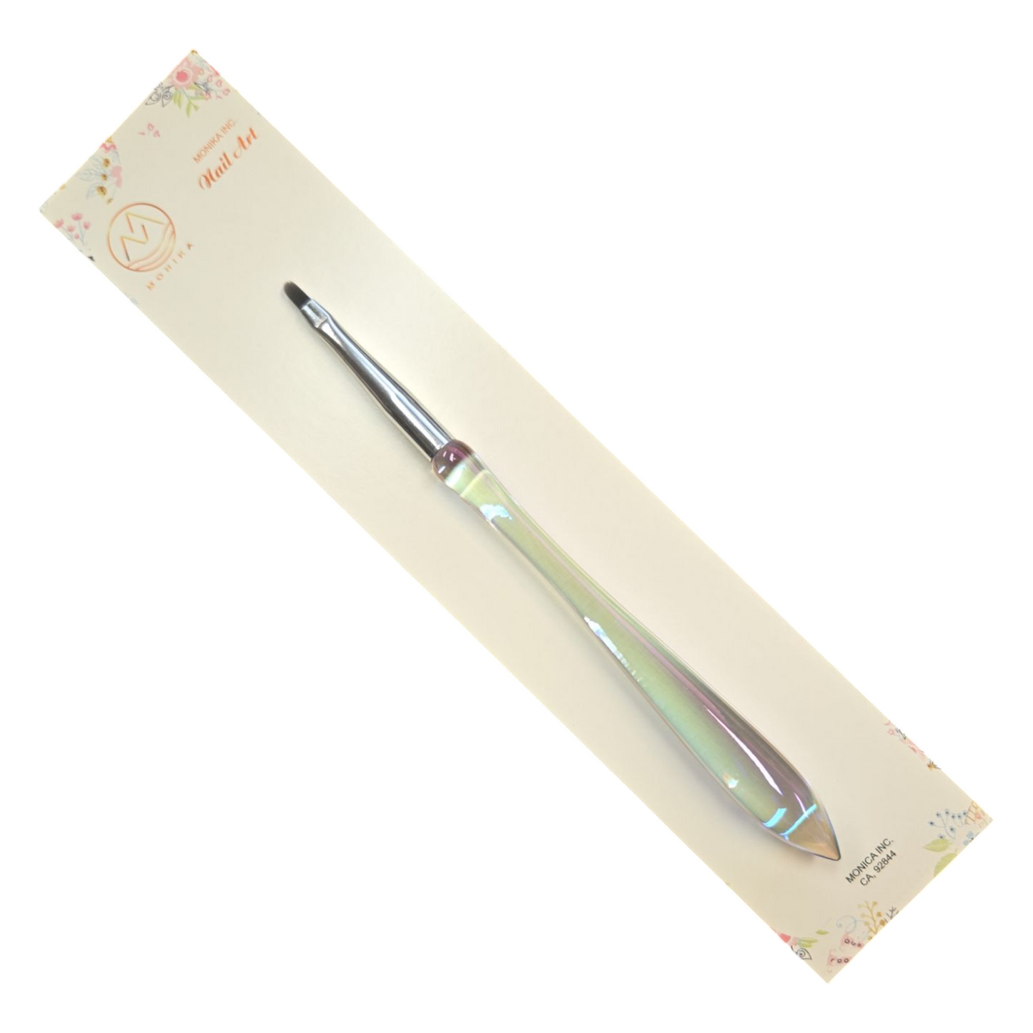 Hang Nail Art Brush Design Gel plastic handle