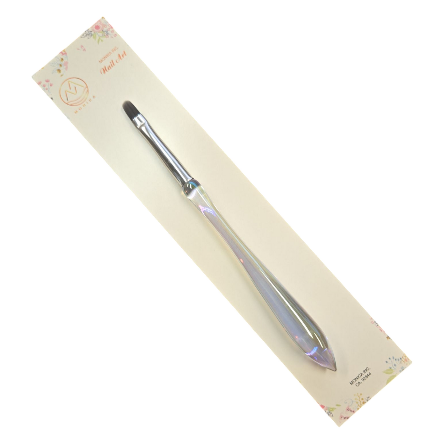 Hang Nail Art Brush Design Gel plastic handle