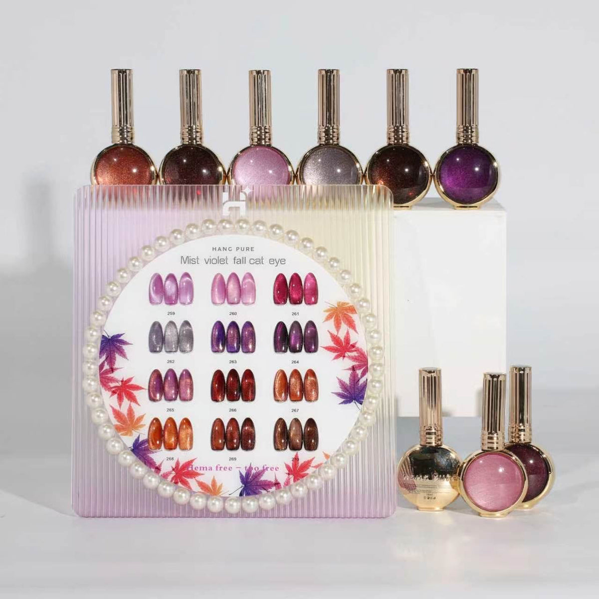 Hang Pure Gel Mist Violet Fall Cat Eye 12 colors (259-270)