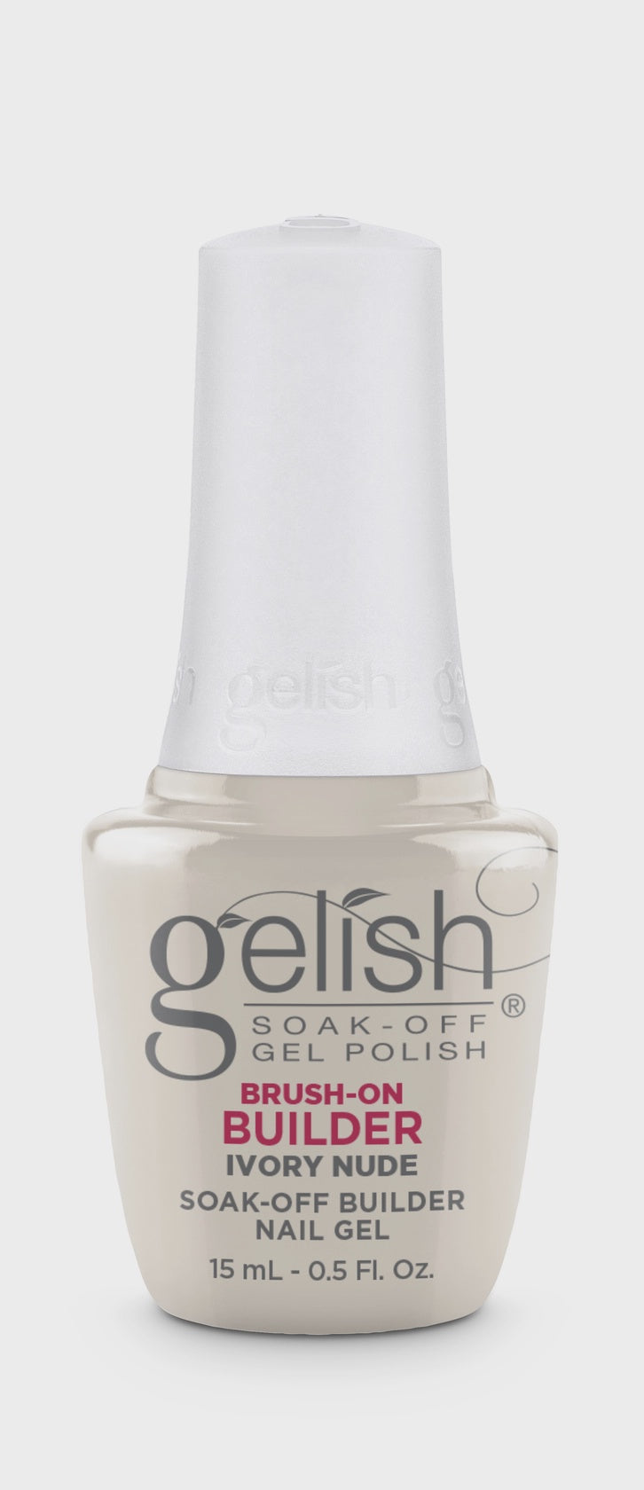 Harmony Gelish Brush On Builder Ivory Nude 0.5oz/15mL #1148124
