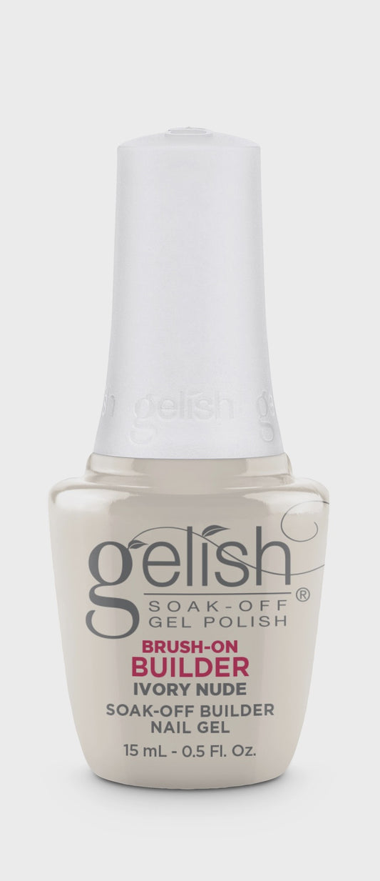 Harmony Gelish Brush On Builder Ivory Nude 0.5oz/15mL #1148124