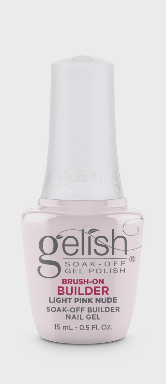 Harmony Gelish Brush On Builder Light Pink Nude 0.5oz/15mL #1148126