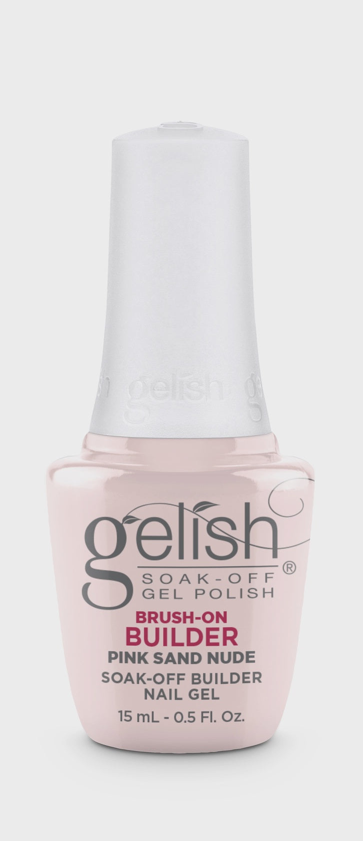 Harmony Gelish Brush On Builder Pink Sand Nude 0.5oz/15mL #1148127
