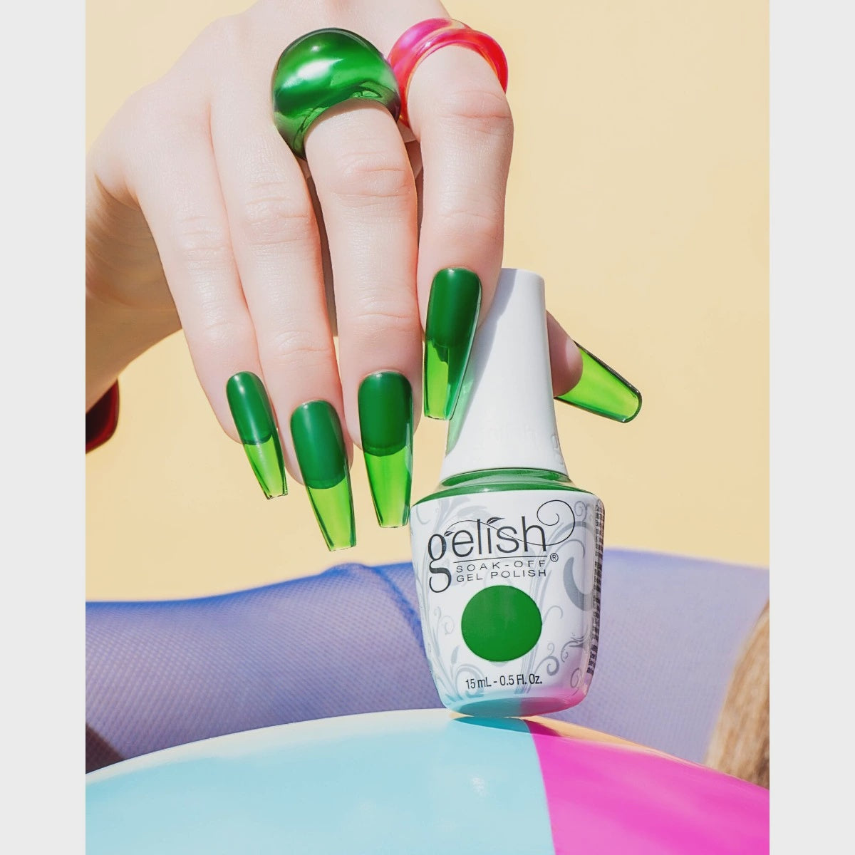 Harmony Gelish Soak Off Gel Big Bang Watermelon 15 Ml .5 Fl Oz #1110595